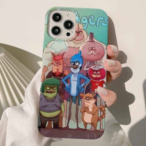 Regular Show Tasarımlı Silikon Telefon Kılıfı