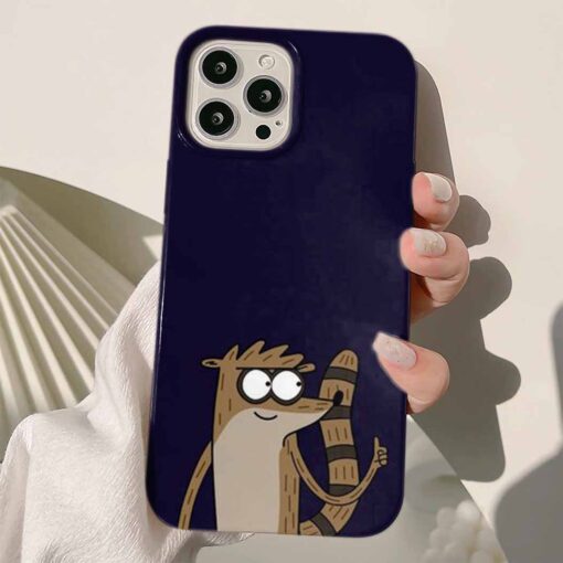 Regular Show Tasarımlı Baskılı Silikon Telefon Kılıfı