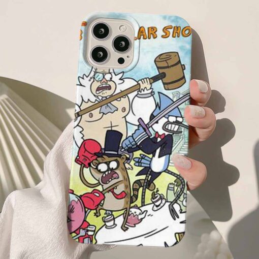 Regular Show Tasarımlı Silikon Telefon Kılıfı