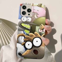 Regular Show Tasarımlı Silikon Telefon Kılıfı