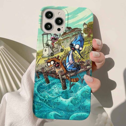Regular Show Tasarımlı Silikon Telefon Kılıfı