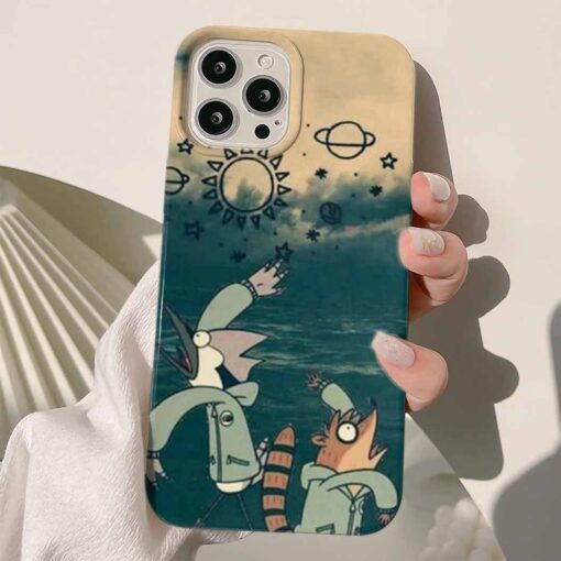 Regular Show Tasarımlı Silikon Telefon Kılıfı