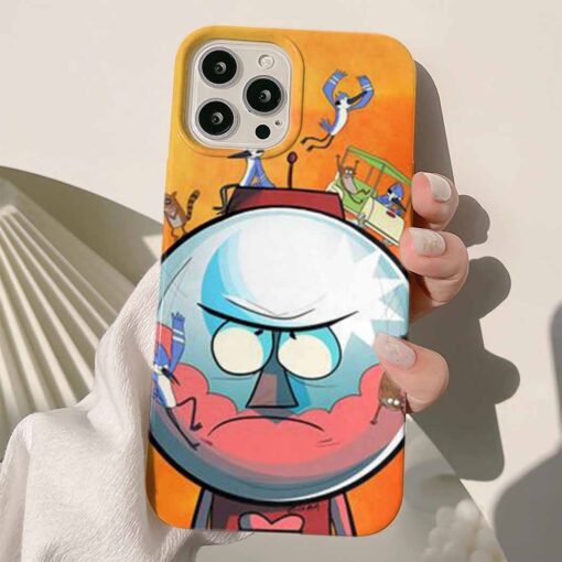 Regular Show Tasarımlı Silikon Telefon Kılıfı