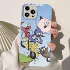 Regular Show Tasarımlı Silikon Telefon Kılıfı