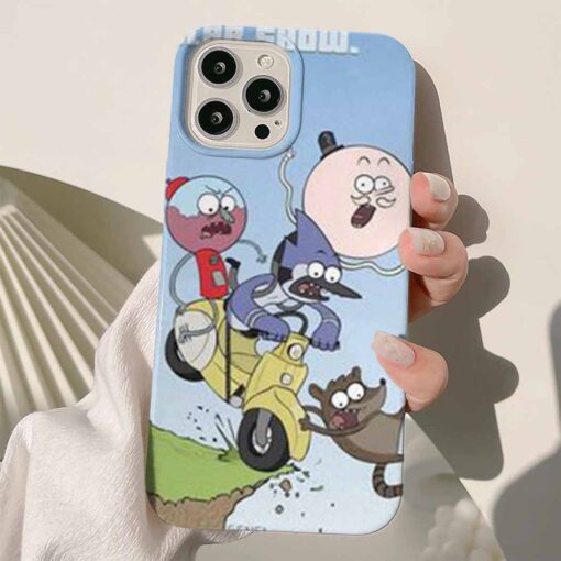 Regular Show Tasarımlı Silikon Telefon Kılıfı