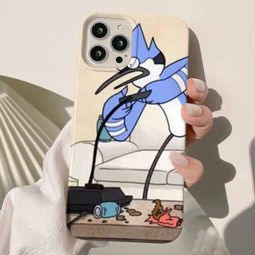 Regular Show Tasarımlı Silikon Telefon Kılıfı