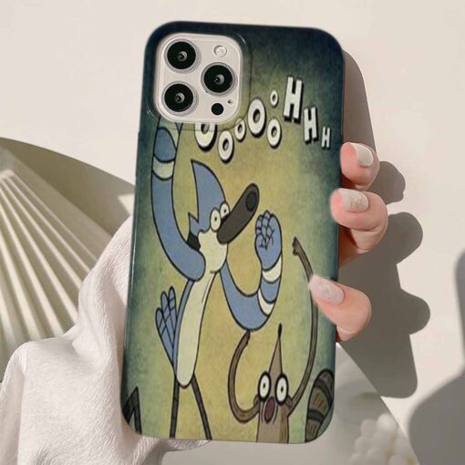 Regular Show Tasarımlı Silikon Telefon Kılıfı