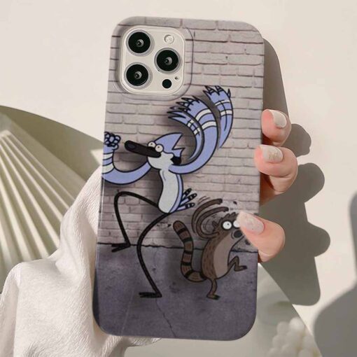 Regular Show Tasarımlı Silikon Telefon Kılıfı