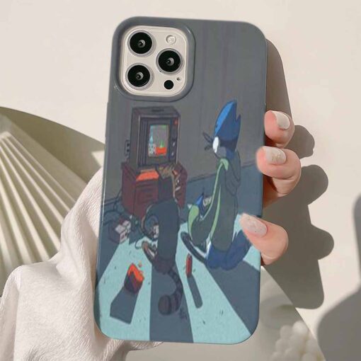 Regular Show Tasarımlı Silikon Telefon Kılıfı