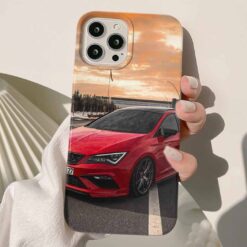 Seat Baskılı Silikon Telefon Kılıfı
