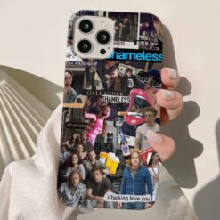 Shameless Baskılı Silikon Telefon Kılıfıı