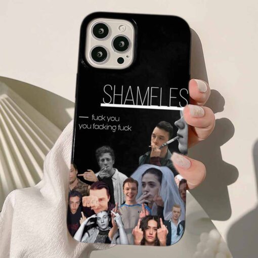 Shameless Baskılı Silikon Telefon Kılıfıı