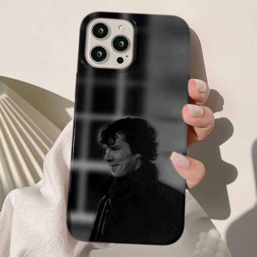 Sherlock Baskılı Silikon Telefon Kılıfı