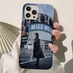 Sherlock Baskılı Silikon Telefon Kılıfı