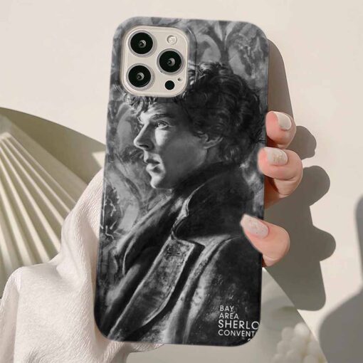 Sherlock Baskılı Silikon Telefon Kılıfı