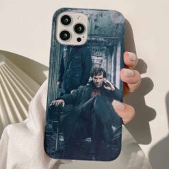 Sherlock Baskılı Silikon Telefon Kılıfı