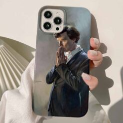 Sherlock Baskılı Silikon Telefon Kılıfı