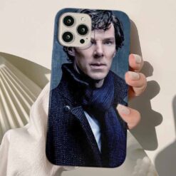 Sherlock Baskılı Silikon Telefon Kılıfı