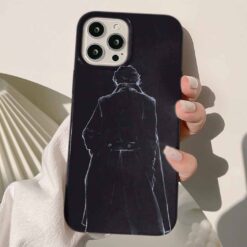 Sherlock Baskılı Silikon Telefon Kılıfı