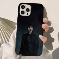Sherlock Baskılı Silikon Telefon Kılıfı