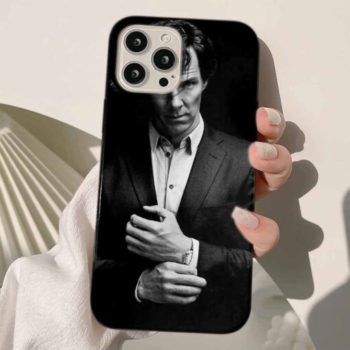 Sherlock Baskılı Silikon Telefon Kılıfı