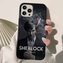 Sherlock Baskılı Silikon Telefon Kılıfı
