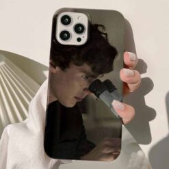 Sherlock Baskılı Silikon Telefon Kılıfı