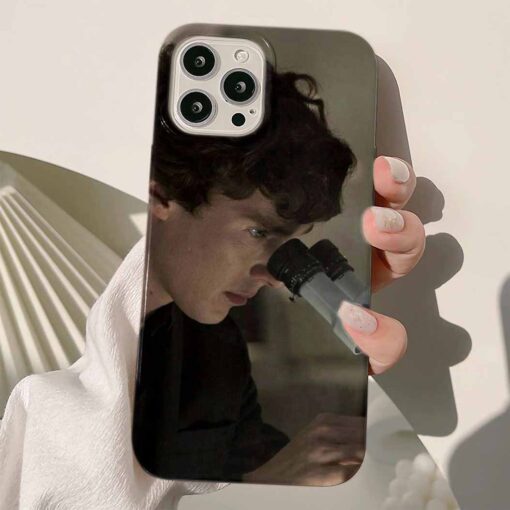 Sherlock Baskılı Silikon Telefon Kılıfı