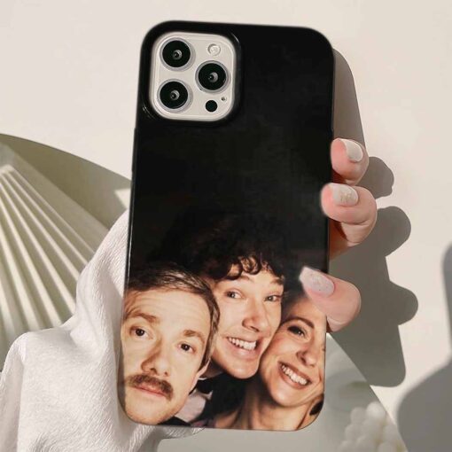 Sherlock Baskılı Silikon Telefon Kılıfı