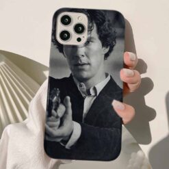 Sherlock Baskılı Silikon Telefon Kılıfı