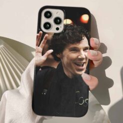 Sherlock Baskılı Silikon Telefon Kılıfı