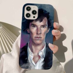 Sherlock Baskılı Silikon Telefon Kılıfı