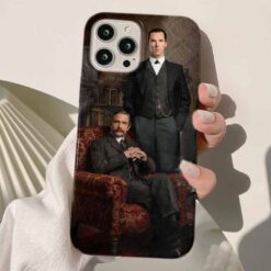 Sherlock Baskılı Silikon Telefon Kılıfı