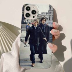 Sherlock Baskılı Silikon Telefon Kılıfı
