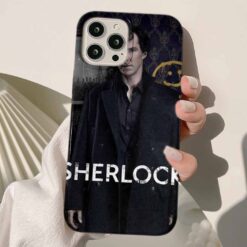 Sherlock Baskılı Silikon Telefon Kılıfı