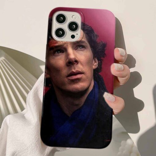 Sherlock Baskılı Silikon Telefon Kılıfı