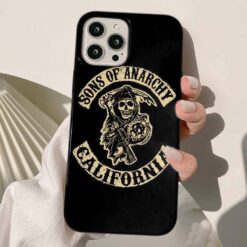 Sons Of Anarchy Baskılı Silikon Telefon Kılıfı
