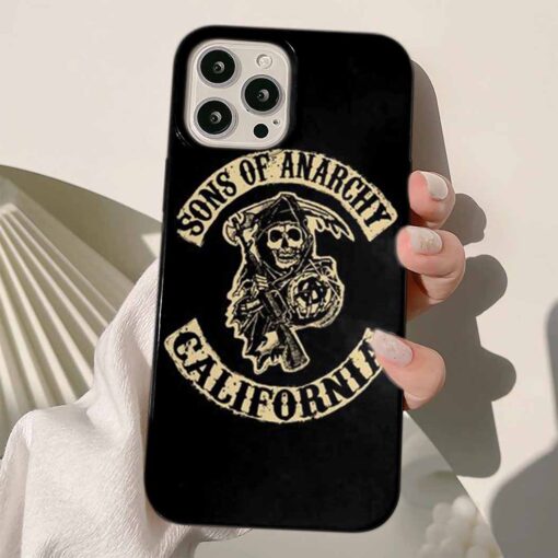 Sons Of Anarchy Baskılı Silikon Telefon Kılıfı