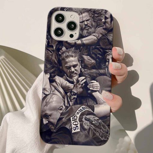 Sons Of Anarchy Baskılı Silikon Telefon Kılıfı