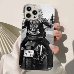Sons Of Anarchy Baskılı Silikon Telefon Kılıfı
