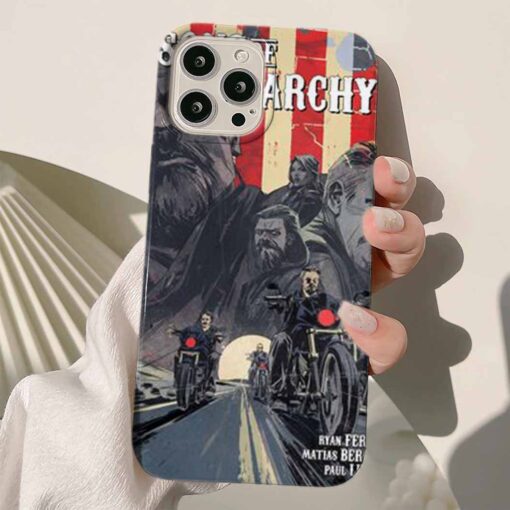 Sons Of Anarchy Baskılı Silikon Telefon Kılıfı