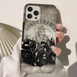 Sons Of Anarchy Baskılı Silikon Telefon Kılıfı
