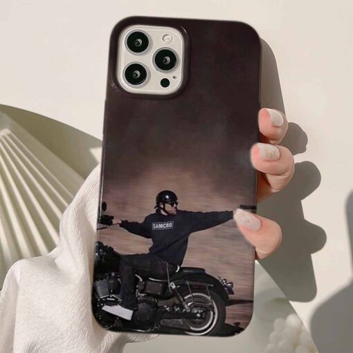 Sons Of Anarchy Baskılı Silikon Telefon Kılıfı