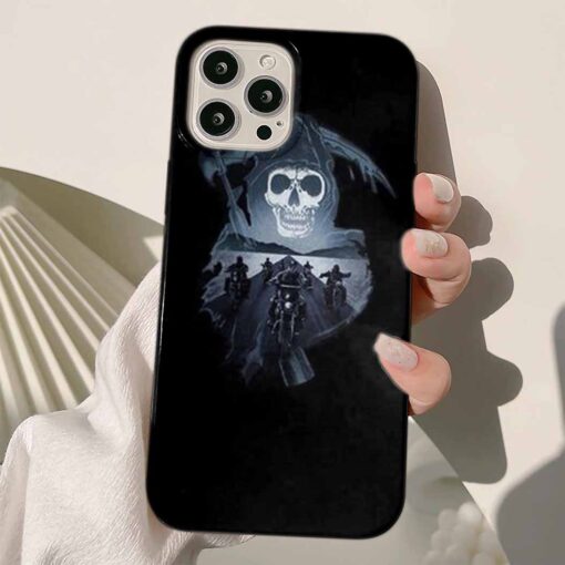 Sons Of Anarchy Baskılı Silikon Telefon Kılıfı