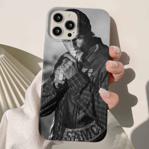Sons Of Anarchy Baskılı Silikon Telefon Kılıfı