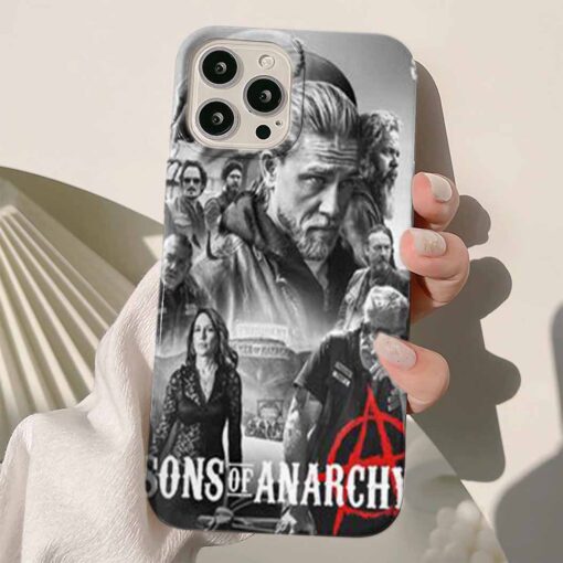 Sons Of Anarchy Baskılı Silikon Telefon Kılıfı
