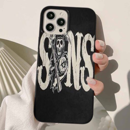 Sons Of Anarchy Baskılı Silikon Telefon Kılıfı