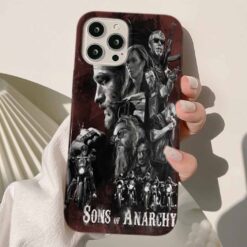 Sons Of Anarchy Baskılı Silikon Telefon Kılıfı