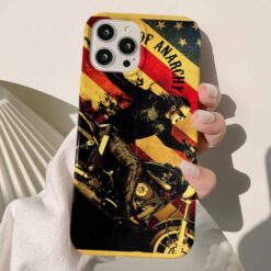 Sons Of Anarchy Baskılı Silikon Telefon Kılıfı