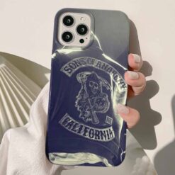 Sons Of Anarchy Baskılı Silikon Telefon Kılıfı